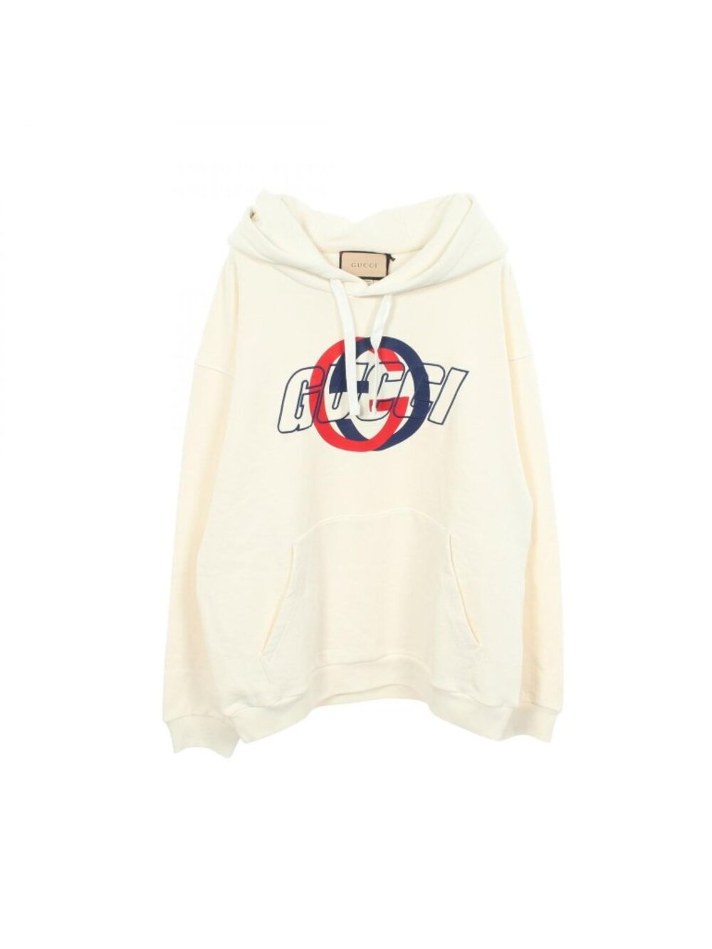 Gucci Hoodie Logo Print Embroidery Cotton Pullover